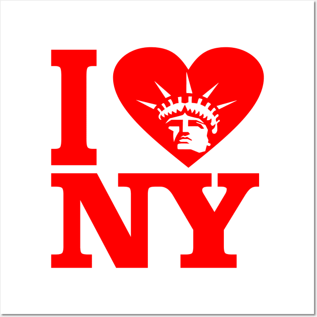 i love new york Wall Art by TrendsCollection